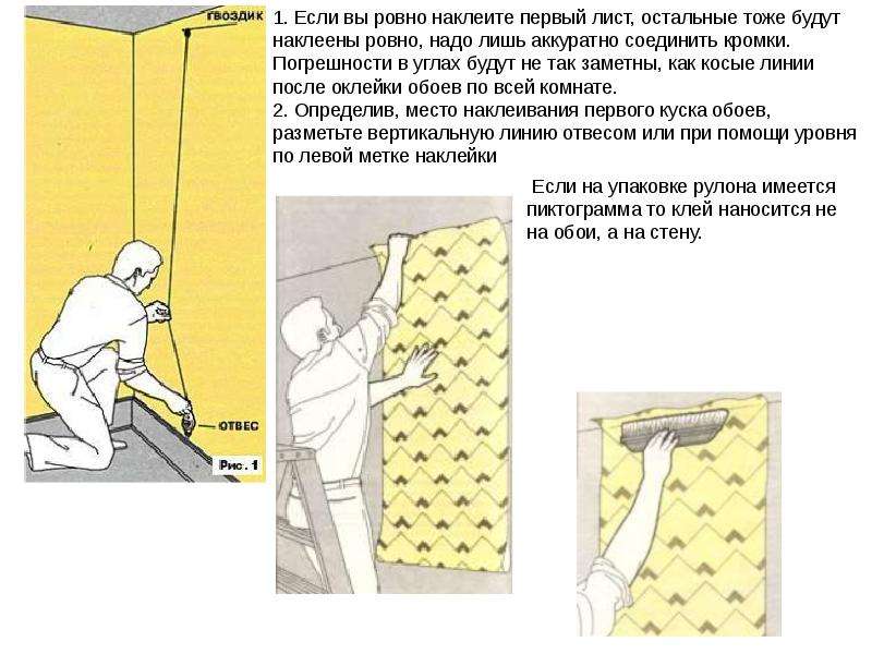 Как правильно клеить обои из стекловолокна